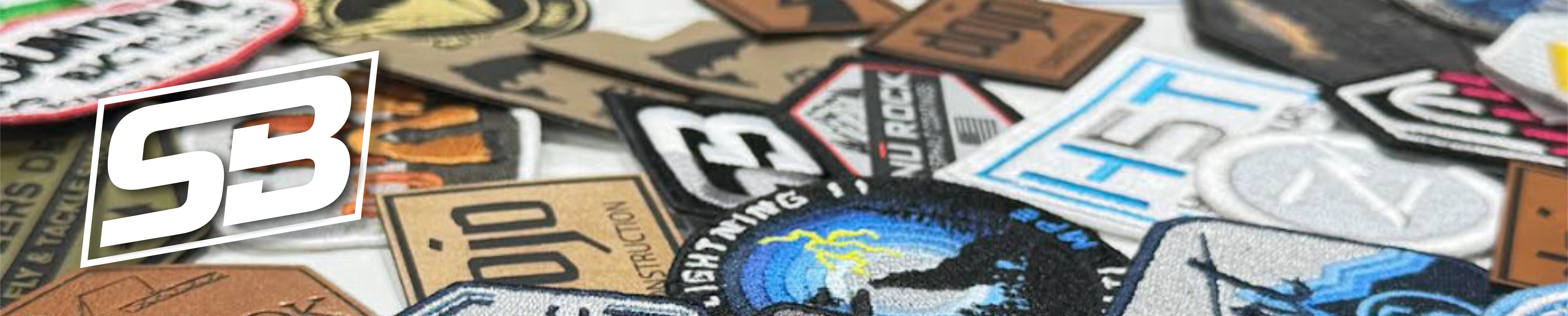 Custom embroidered patches made by Stewart Branding